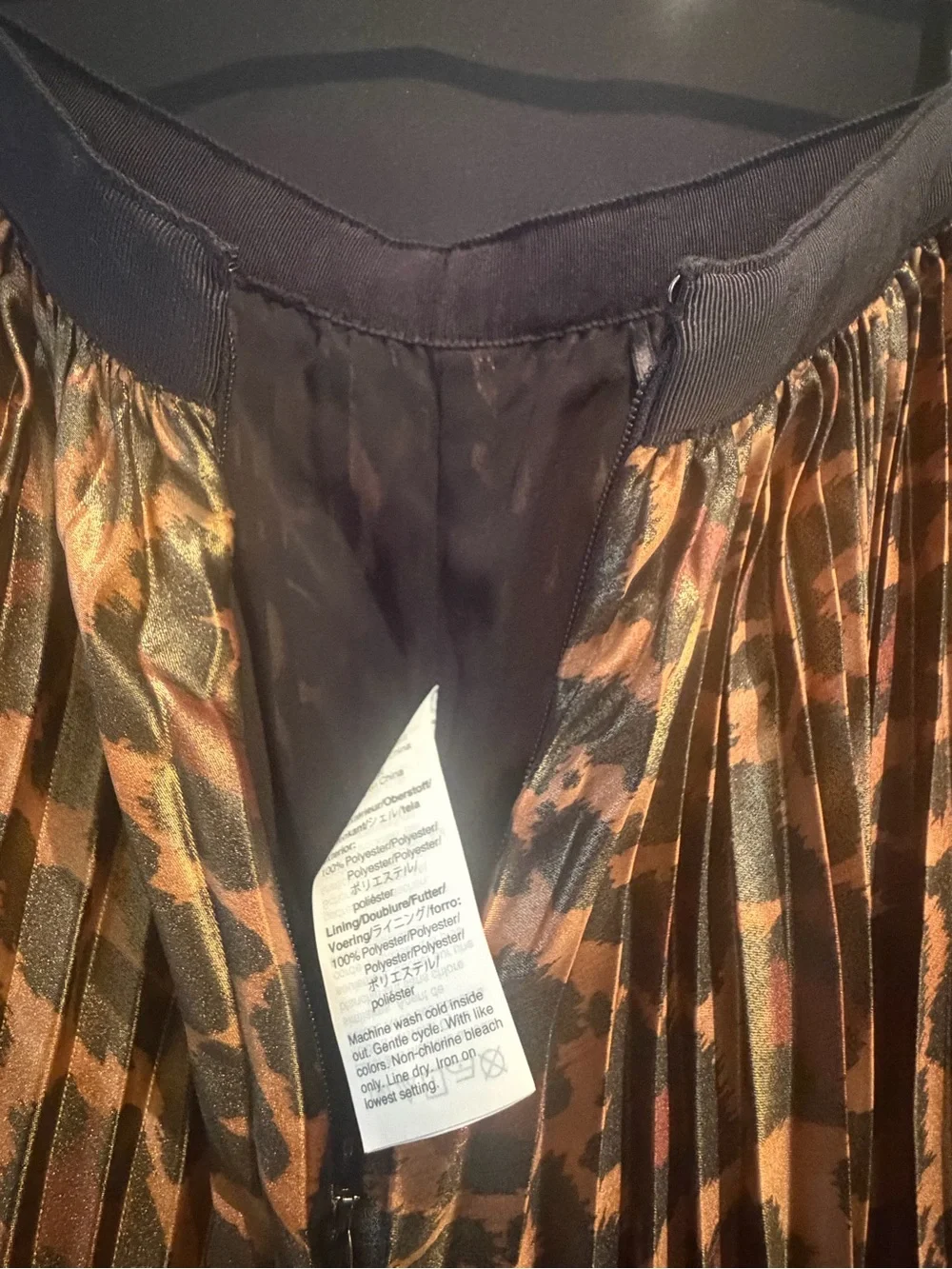 J. Crew flowing pleated